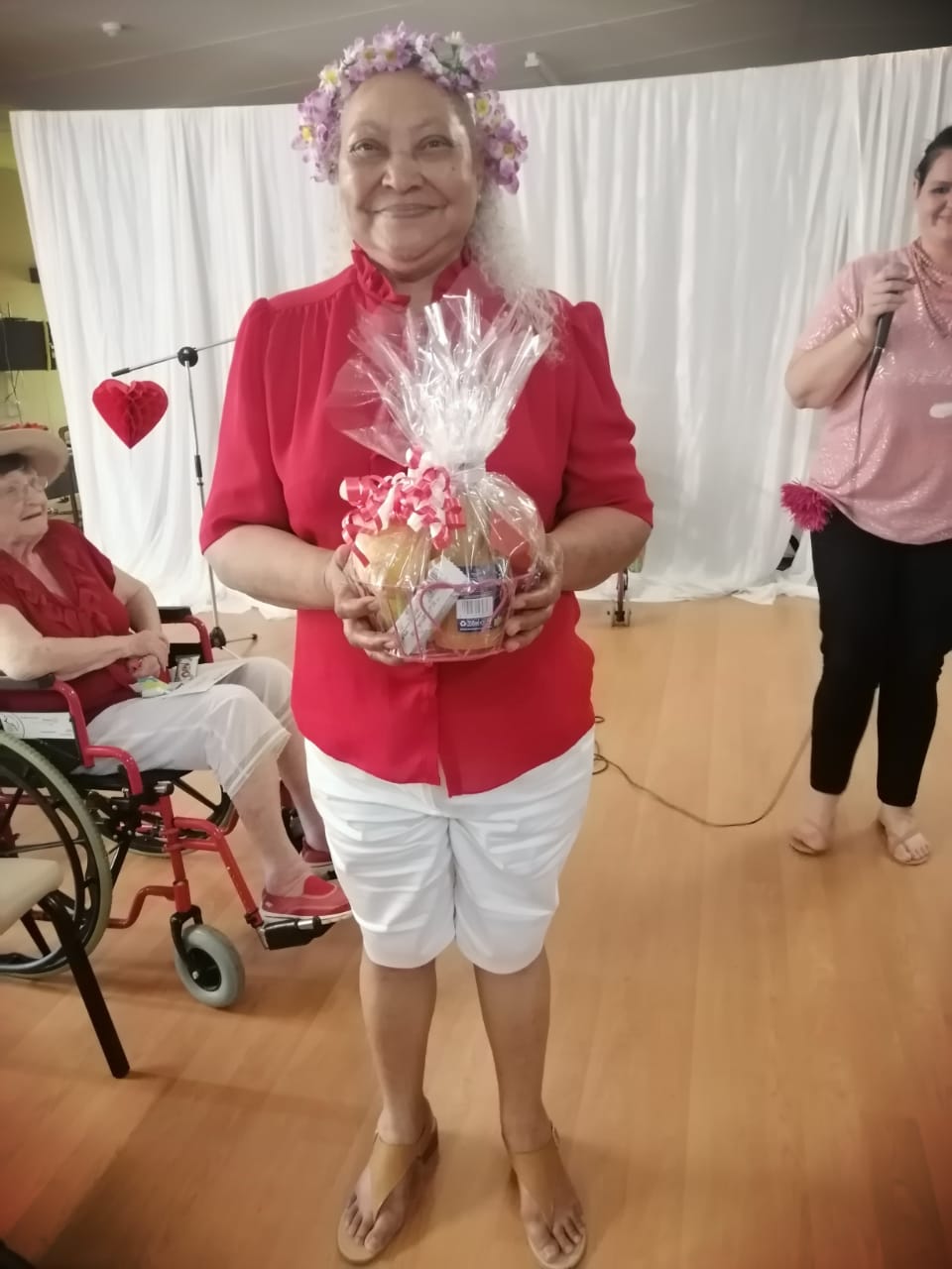 Frail Care Resident Dorothy de Grass