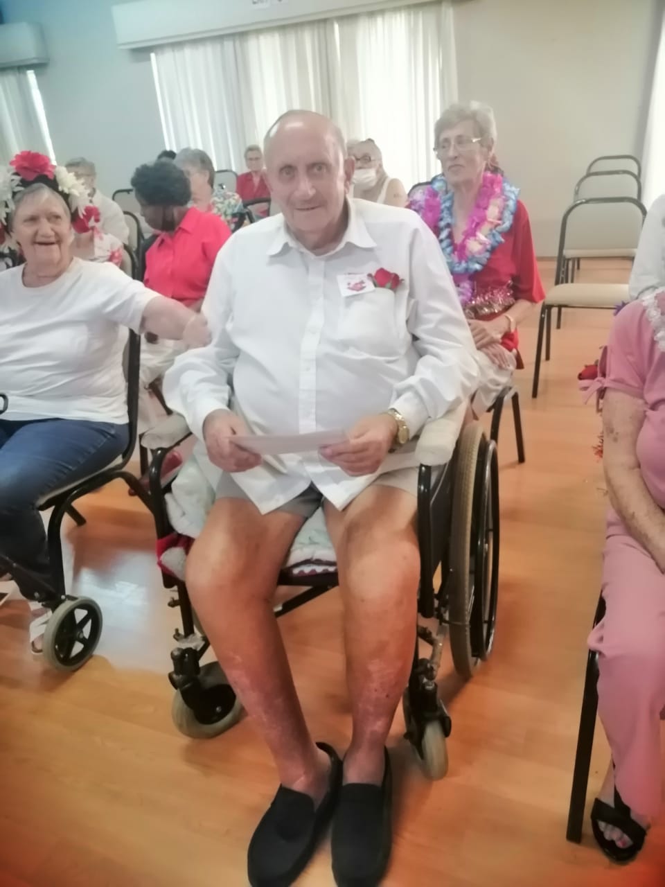 Frail Care Resident Hannes Nienaber