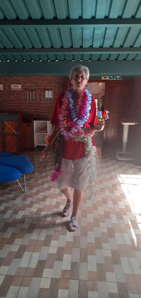 Frail Care Resident Leensa la Cock