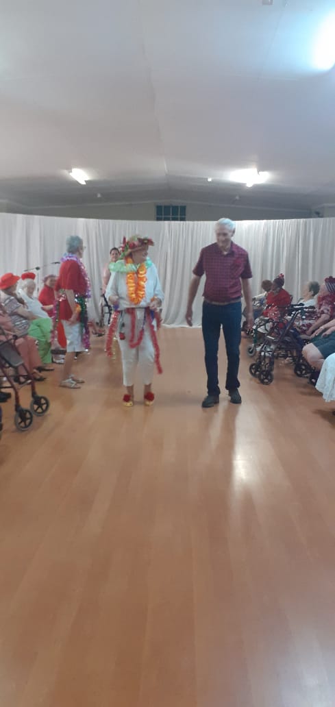 Frail Care Residents Anna Bruwer and Dolf Breedt