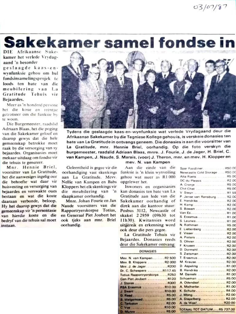 Sakekamer Samel Fondse In