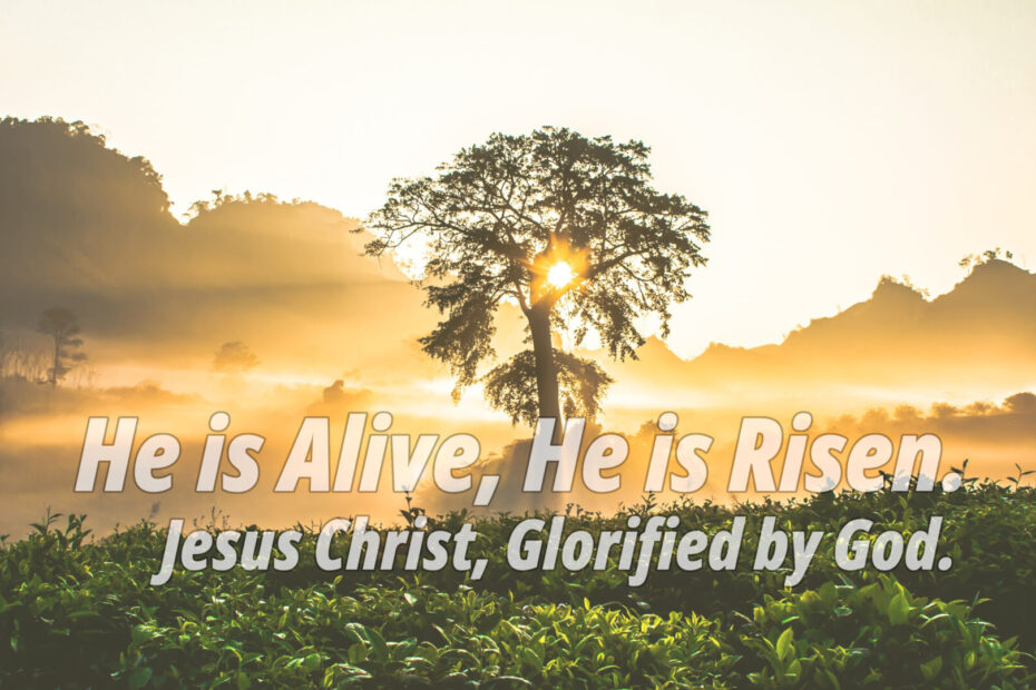 He Is Alive, He Is Risen — A Living Hope for Today