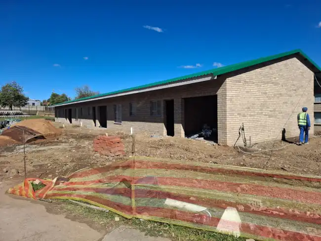 Cottages Building at Pioneer Park Reflects a New Era of Retirement Living 3 New Cottages Progress showcases modern face-brick retirement cottages designed for secure, peaceful, and community-focused senior living.