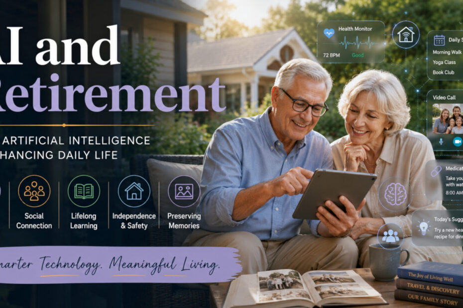 AI and Retirement: Practical Ways Artificial Intelligence Is Enhancing Daily Life 1 AI - Artificial Intelligence is becoming part of everyday retirement living in ways many people may not realise.